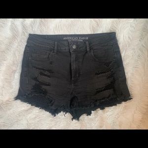 AEO high rise shorts